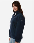 Columbia 216515 Women's Aldermore Half-Zip Pullover - Collegiate Navy - model side