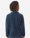 Columbia 212470 Women’s Benton Springs Fleece Full-Zip Jacket - Collegiate Navy - model back