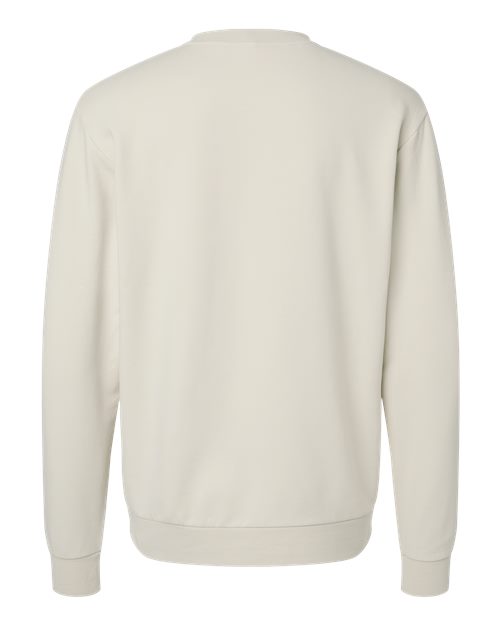 Independent Trading Co. INDLUXCREW Lux Heavyweight Modal Crewneck Sweatshirt - Ivory - back
