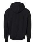 Independent Trading Co. INDLUXHOOD Lux Heavyweight Modal Hooded Sweatshirt - Black - back