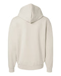 Independent Trading Co. INDLUXHOOD Lux Heavyweight Modal Hooded Sweatshirt - Ivory - back