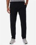 Independent Trading Co. EXP10PANT Men's Perform Fleece Pants - Black - model front