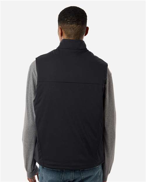 Core 365 CE716 Unisex Techno Lite Flat-Fill Insulated Vest - Black - model back