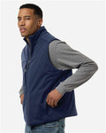Core 365 CE716 Unisex Techno Lite Flat-Fill Insulated Vest - Classic Navy - model side