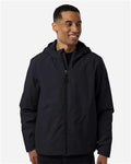 Core 365 CE812 Men's Barrier All Season Jacket - Black - model front