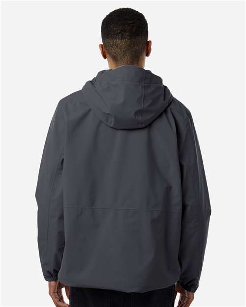 Core 365 CE812 Men's Barrier All Season Jacket - Carbon - model back