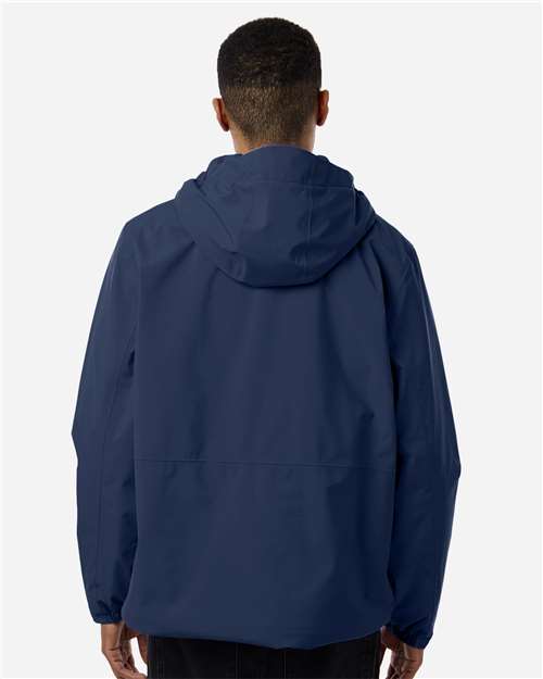 Core 365 CE812 Men's Barrier All Season Jacket - Classic Navy - model back