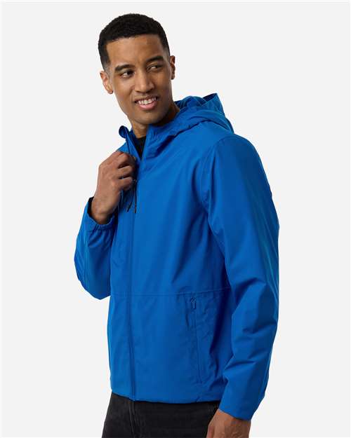 Core 365 CE812 Men's Barrier All Season Jacket - True Royal - model side
