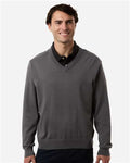 Devon & Jones DG445 Men's New Classics V-Neck Sweater - Graphite - model front
