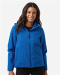 Core 365 CE812W Women's Barrier All Season Jacket - True Royal - model front
