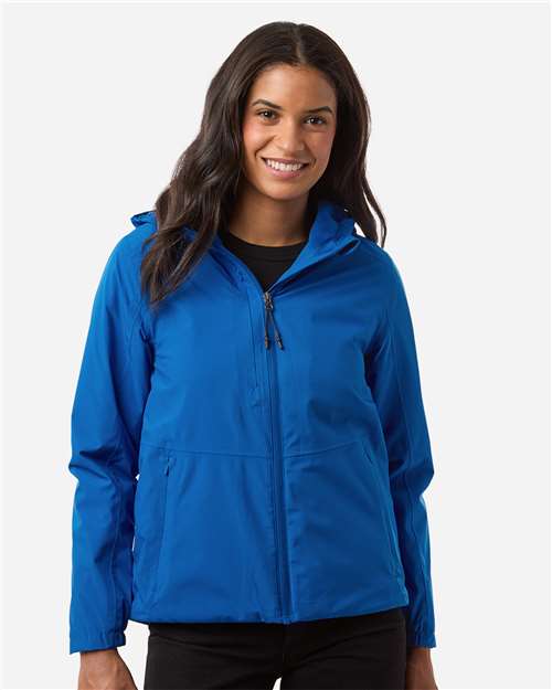 Core 365 CE812W Women's Barrier All Season Jacket - True Royal - model front