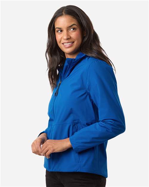 Core 365 CE812W Women's Barrier All Season Jacket - True Royal - model side