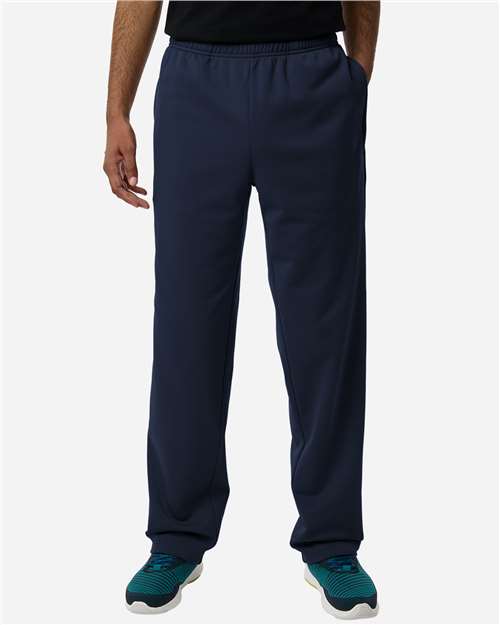 Team 365 TT805 Unisex Squad Tech Fleece Pants - Sport Dark Navy - model front