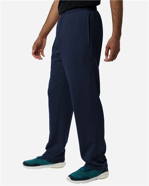 Team 365 TT805 Unisex Squad Tech Fleece Pants - Sport Dark Navy - model side