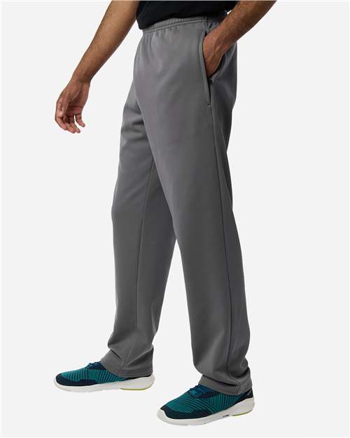 Team 365 TT805 Unisex Squad Tech Fleece Pants - Sport Graphite - model side