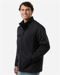 Harriton M781 Men's Guardian Insulated Utility Jacket - Black - model side