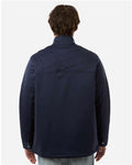 Harriton M781 Men's Guardian Insulated Utility Jacket - Dark Navy - model back