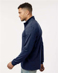 Independent Trading Co. EXP20PQ Men's Perform Quarter-Zip Pullover - Classic Navy - model side