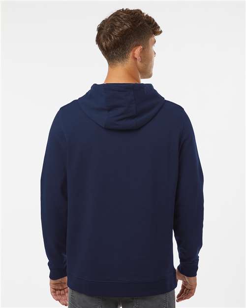 Independent Trading Co. EXP25PH Unisex Perform Hooded Sweatshirt - Classic Navy - model back