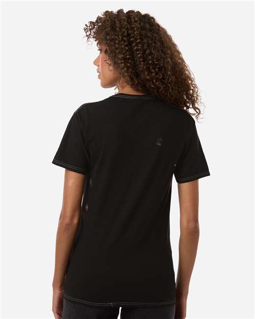 Colortone 1385 Unisex Bleach Out Dyed T-Shirt - Photo - model back