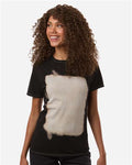 Colortone 1385 Unisex Bleach Out Dyed T-Shirt - Photo - model front
