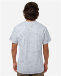 Colortone 1390 Unisex Crystal Wash T-Shirt - Crystal Dove - model back