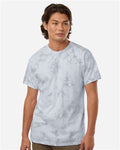 Colortone 1390 Unisex Crystal Wash T-Shirt - Crystal Dove - model front