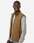 Weatherproof 26714 Men's Commuter Tech Vest - Teddy Brown - model side