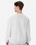 Hanes OG600 Unisex Beefy Sweats Premium Heavyweight Crewneck Sweatshirt - Ash - model back