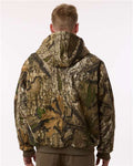 Berne Apparel HJ51 Men's Berne Heritage Hooded Jacket - Realtree Apx - model back