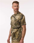 Berne Apparel BSM38 Men's Lightweight Performance Pocket T-Shirt - Realtree Apx - model side