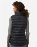 Weatherproof W26717 Women's Lightweight Poly-filled Packable Vest - Black - model back