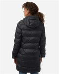 Weatherproof W26720 Women's Poly-filled 3/4 Length Coat - Black - model back