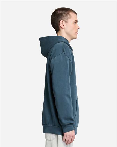 Lane Seven LS16001 Unisex Urban Hoodie Sweatshirt - Pigment Midnight Navy - model side