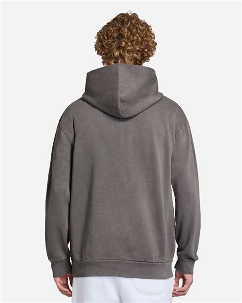 Lane Seven LS16001 Unisex Urban Hoodie Sweatshirt - Pigment Tornado - model back