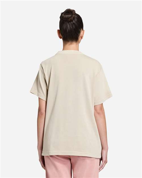 Lane Seven LS16005 Unisex Urban Heavyweight Tee - Pigment French Oak - model back