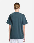 Lane Seven LS16005 Unisex Urban Heavyweight Tee - Pigment Midnight Navy - model back