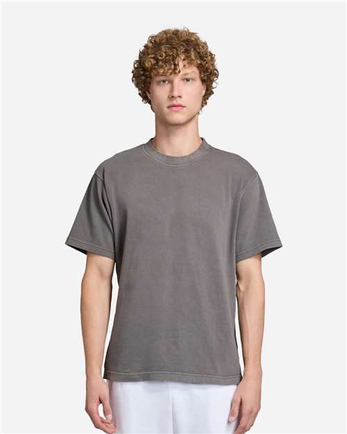 Lane Seven LS16005 Unisex Urban Heavyweight Tee - Pigment Tornado - model front