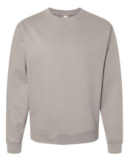 Independent Trading Co. SS3000 Midweight Crewneck Sweatshirt - Cement - flat front
