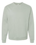 Independent Trading Co. SS3000 Midweight Crewneck Sweatshirt - Dusty Sage - flat front