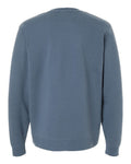 Independent Trading Co. SS3000 Midweight Crewneck Sweatshirt - Storm Blue - back