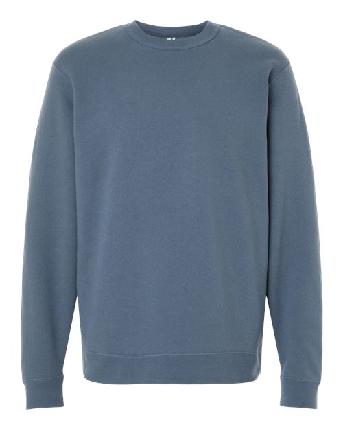Independent Trading Co. SS3000 Midweight Crewneck Sweatshirt - Storm Blue - flat front