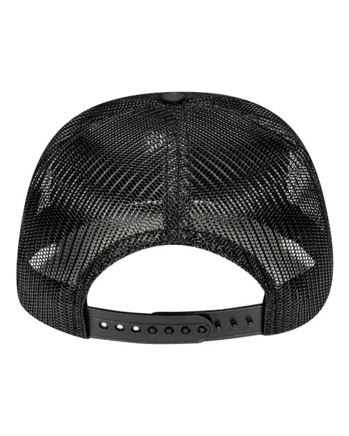 Pukka 5000M Rudder Five-Panel Cap - Black - back