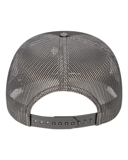 Pukka 5000M Rudder Five-Panel Cap - Charcoal - back