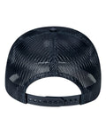 Pukka 5000M Rudder Five-Panel Cap - Navy - back