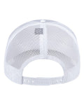 Pukka 6101M Charter Six-Panel Cap - White - back