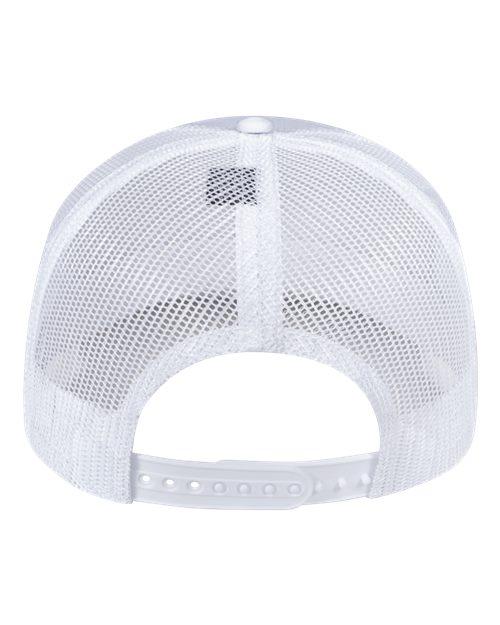Pukka 6101M Charter Six-Panel Cap - White - back