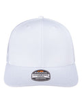 Pukka 6101M Charter Six-Panel Cap - White - front