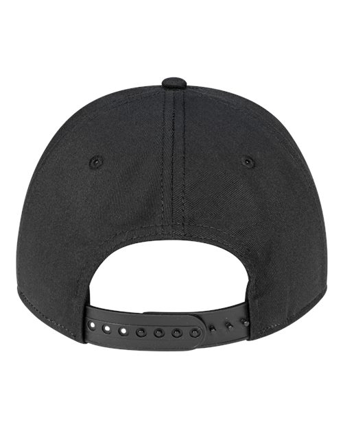 Pukka 7001P Tradesman Hybrid Six-Panel Cap - Black - back