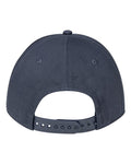 Pukka 7001P Tradesman Hybrid Six-Panel Cap - Navy - back
